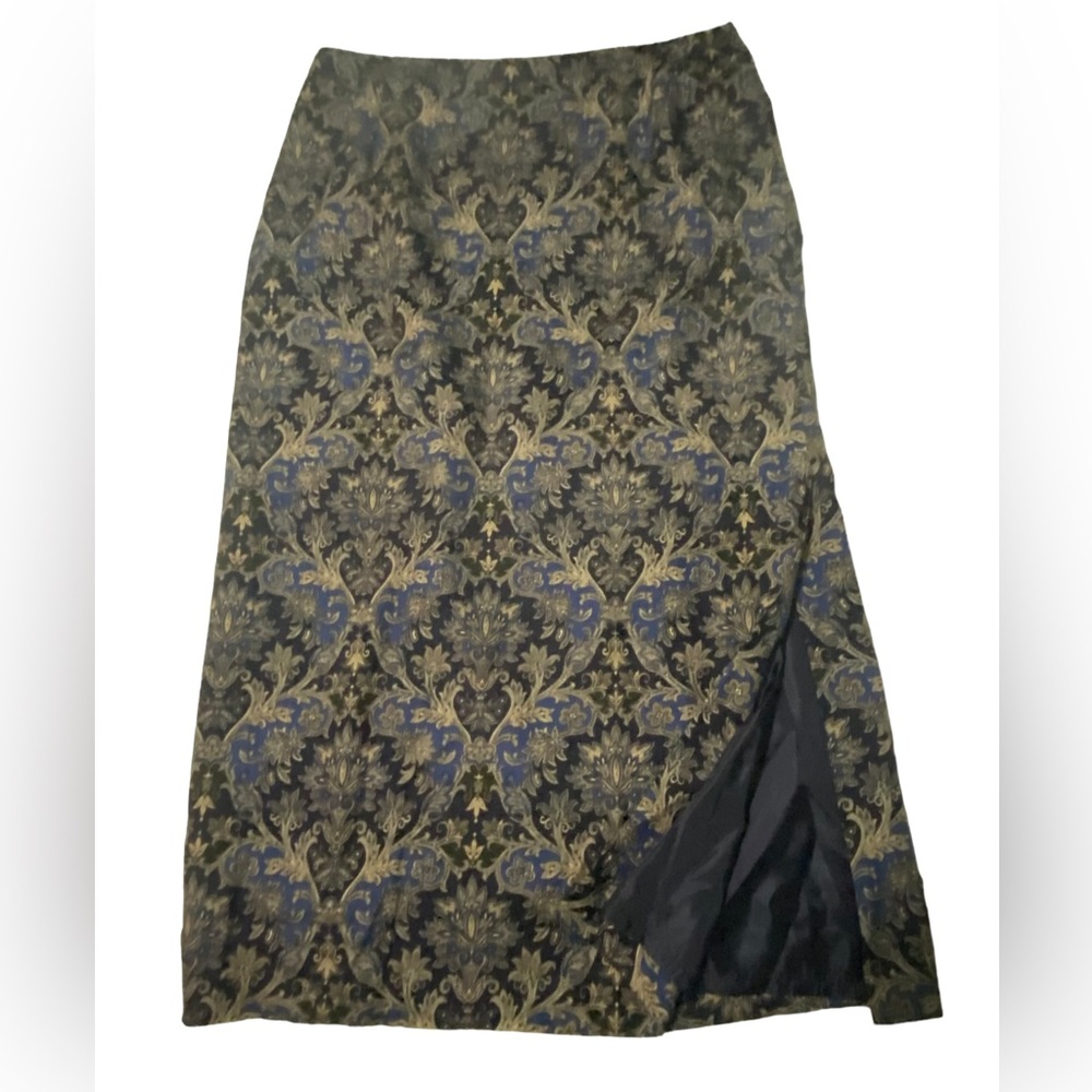 Talbots print skirt